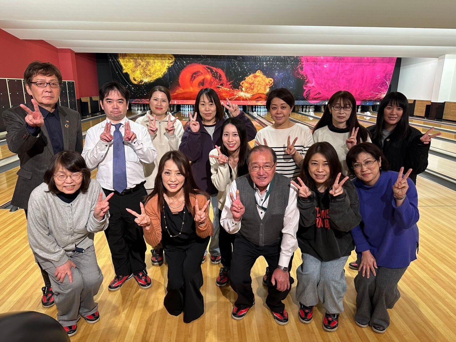 新春ボウリング大会を開催しました