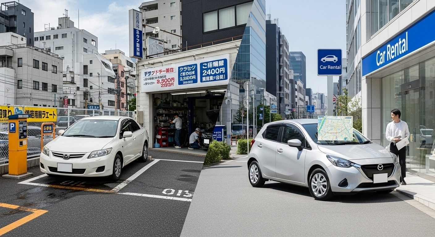 レンタカーは購入より安い？長期利用で比較するコストの真実