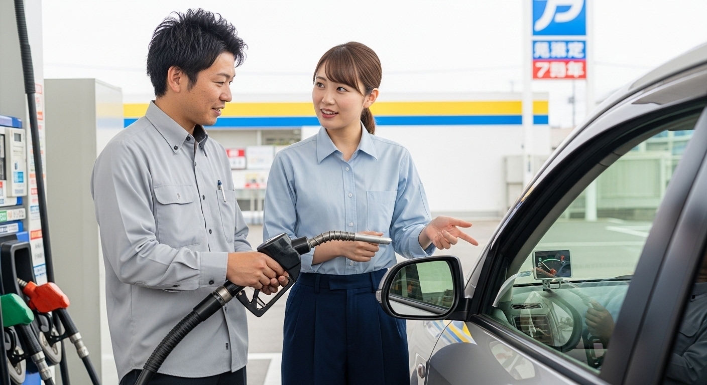  レンタカーのガソリンはどうする？返却ルールを解説