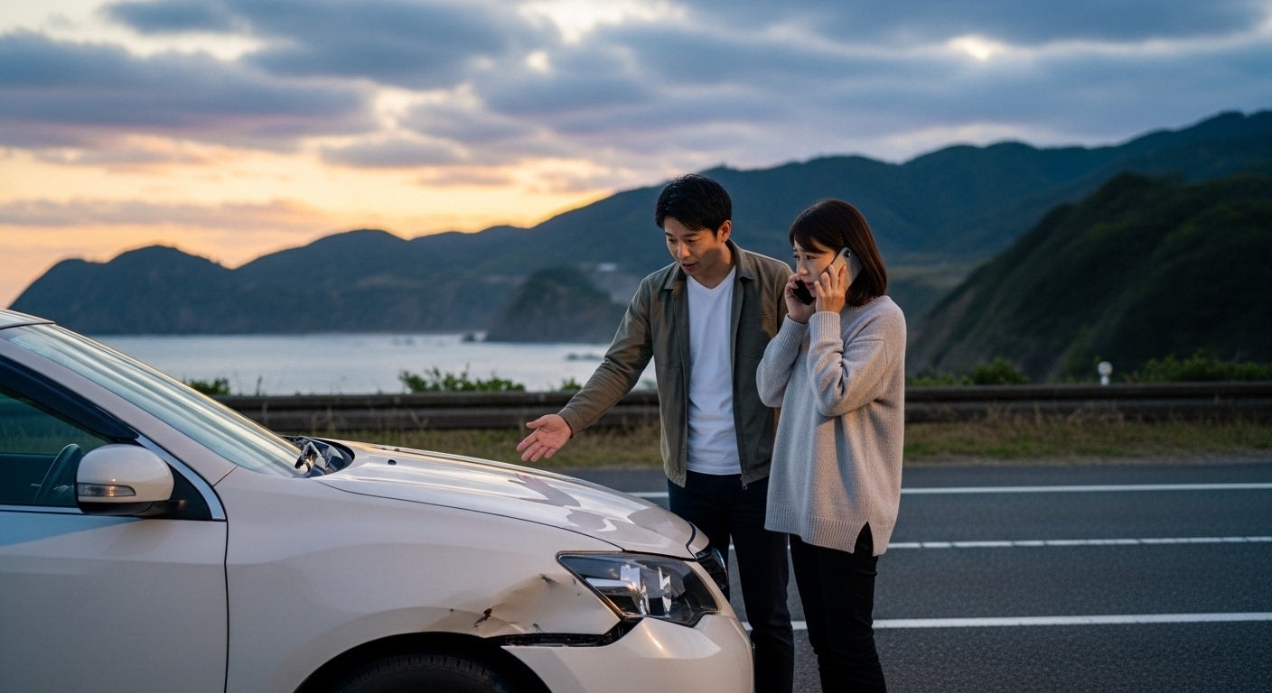  レンタカーの事故時の対応は？知っておくべき対処法