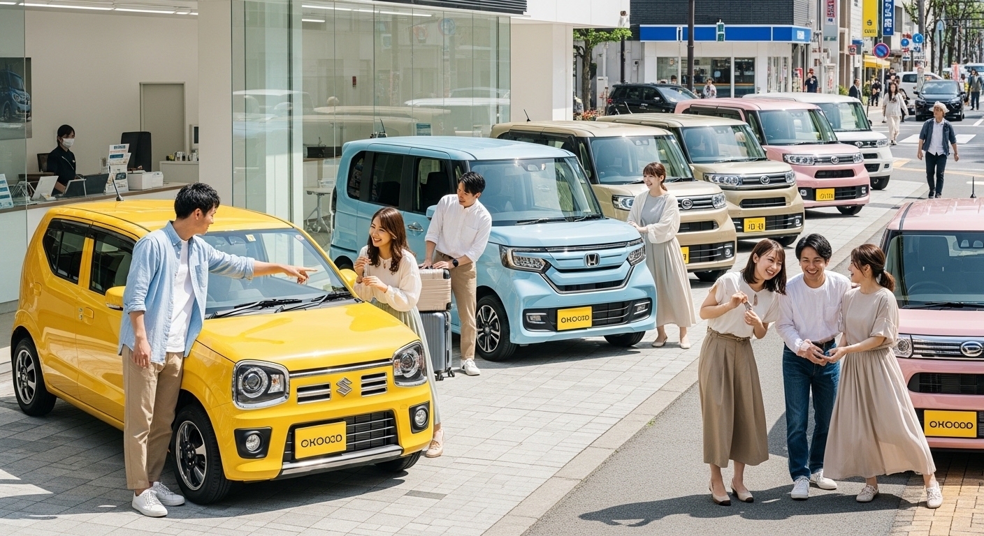 レンタカーで軽自動車を選ぶ人が増えている理由とは？