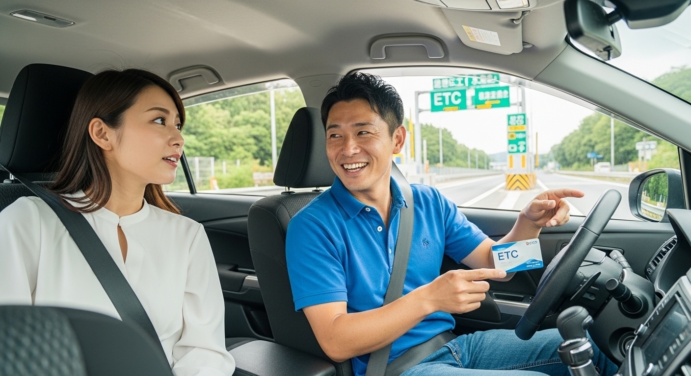  レンタカーで高速道路は使える？ETCの使い方を解説