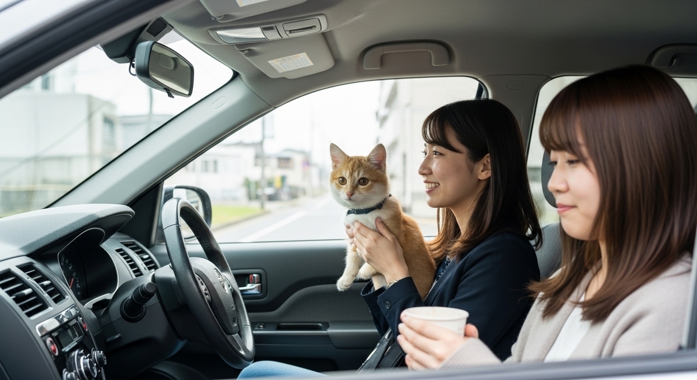  レンタカーにペットは乗せられる？利用前に知るべきルール