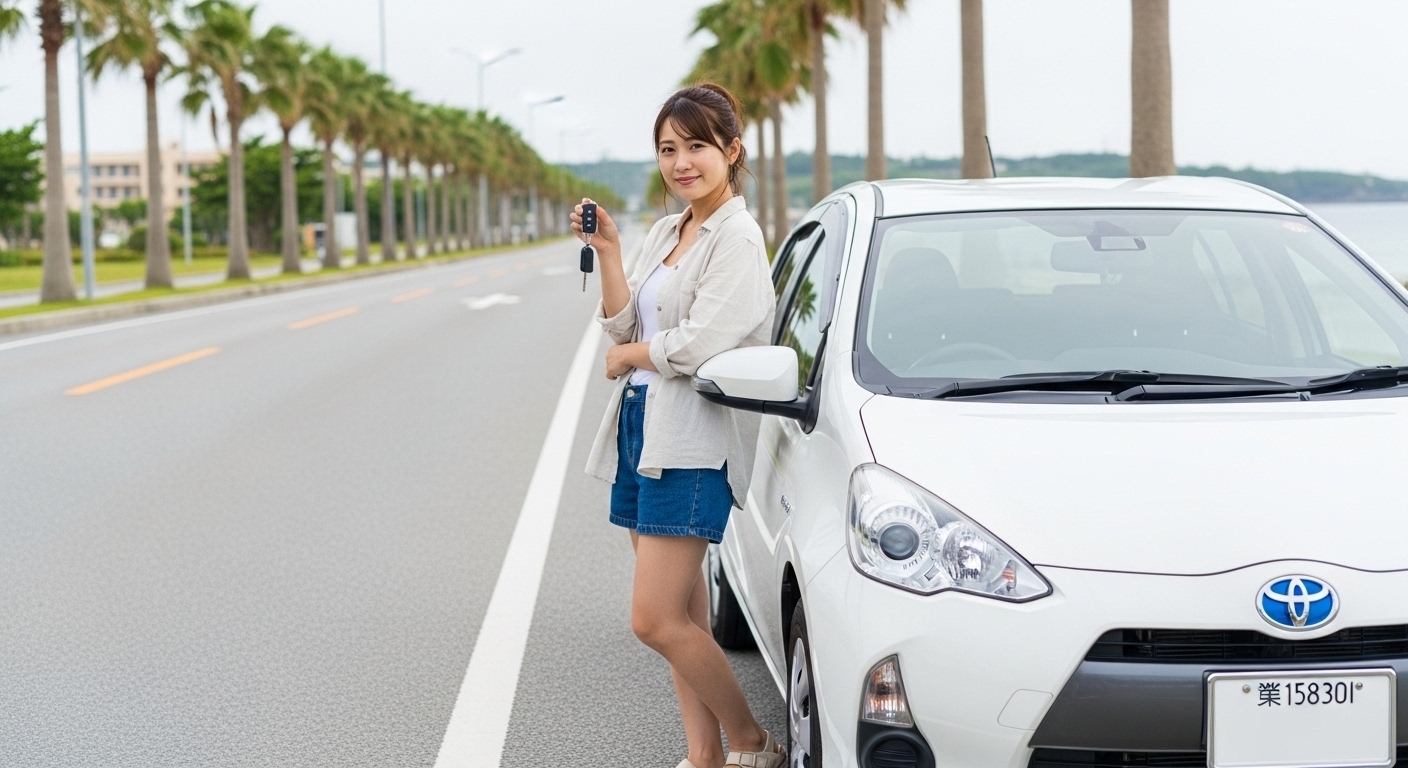 沖縄で女性がマンスリーレンタカーを利用する際の安全対策と注意点