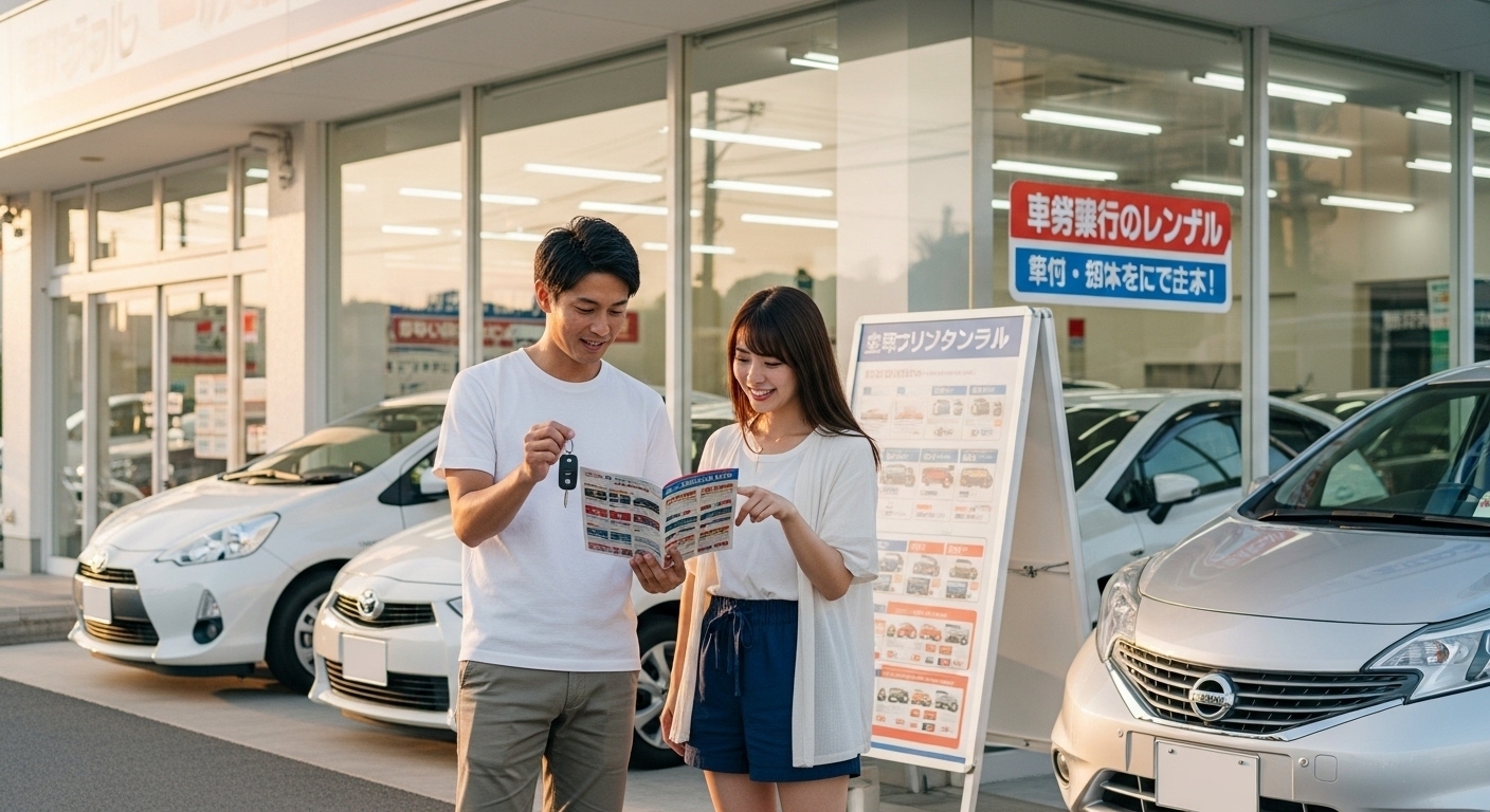 沖縄のマンスリーレンタカーは乗り捨てできる?ワンウェイ利用と料金の仕組み