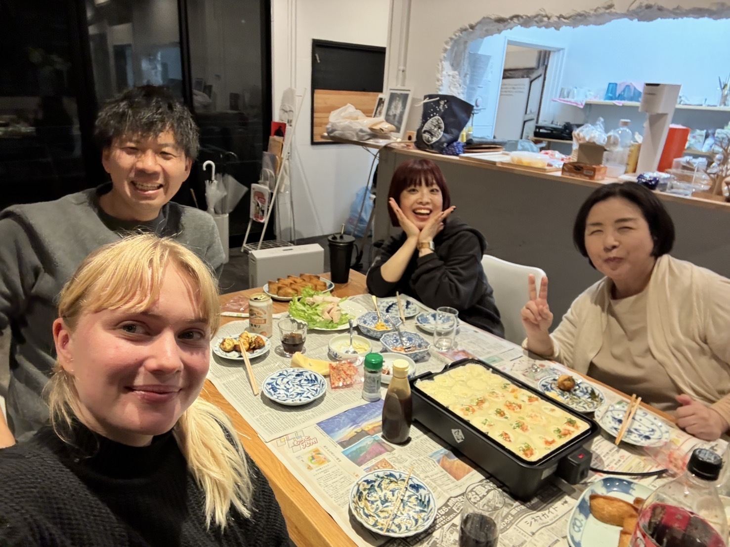 「春満開！お花見＆たこパで新しい仲間を歓迎🌸」