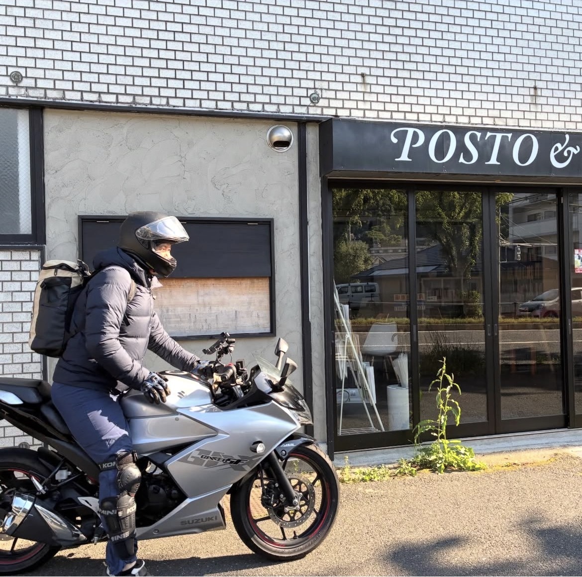 「おかえりとただいまがある暮らしが、本当にいい住まいでした!」最高の言葉を胸に、バイクでの旅立ちを見送りました。