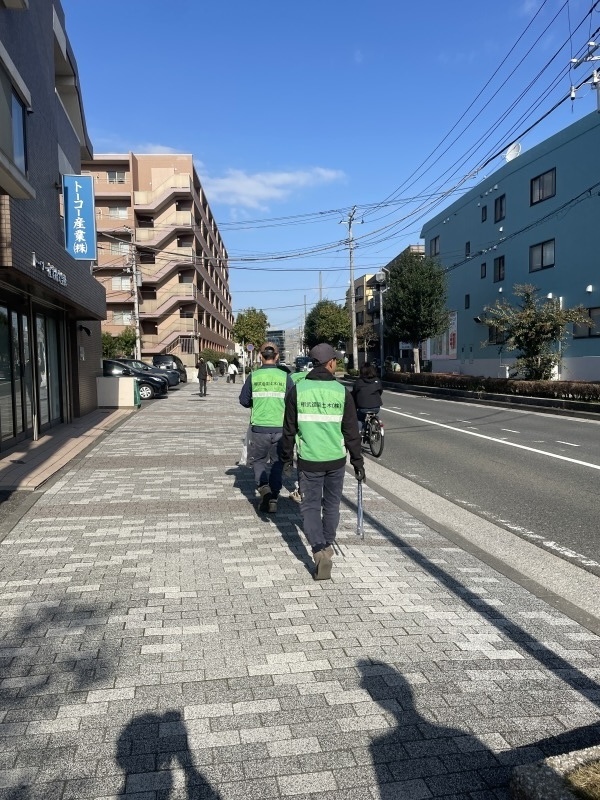 地域清掃活動に参加しました！きれいな街づくりへの取り組み