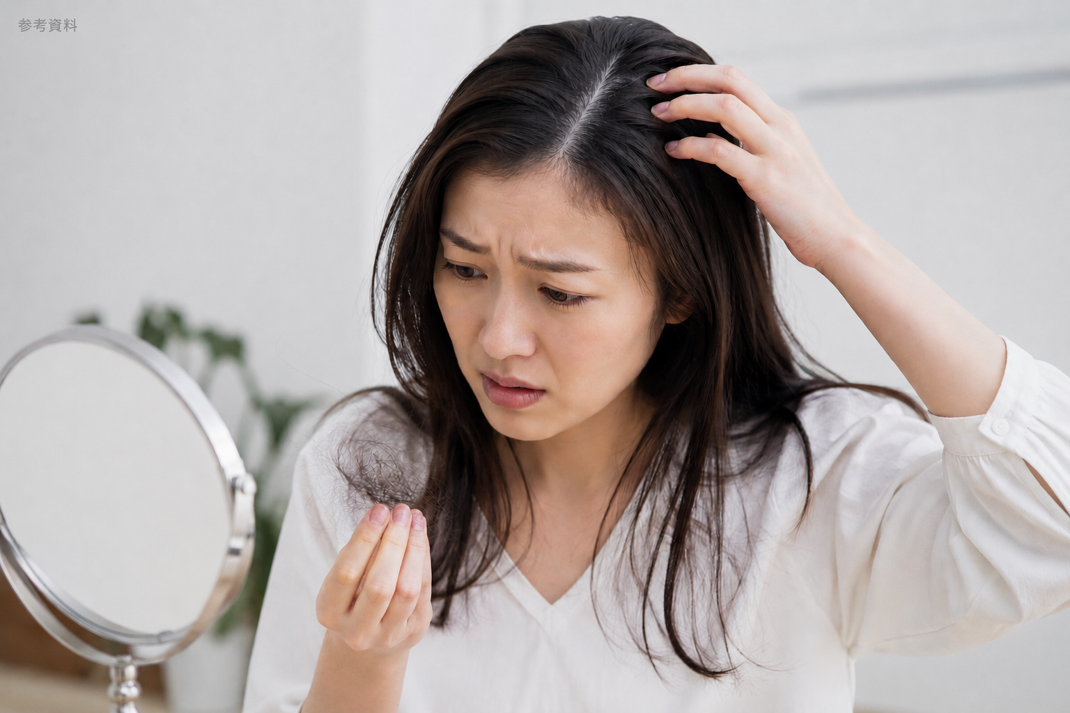 私も経験した、ある日突然たくさんの抜け毛