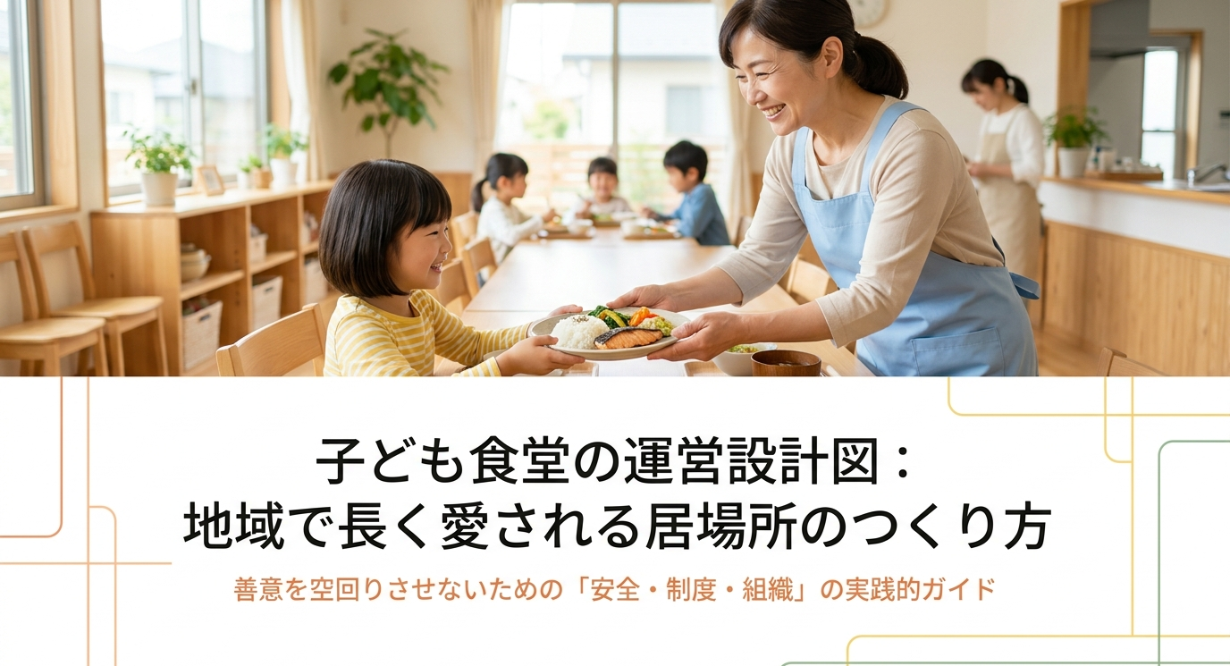 子ども食堂の注意点を総まとめ!開設前に知っておきたいこと