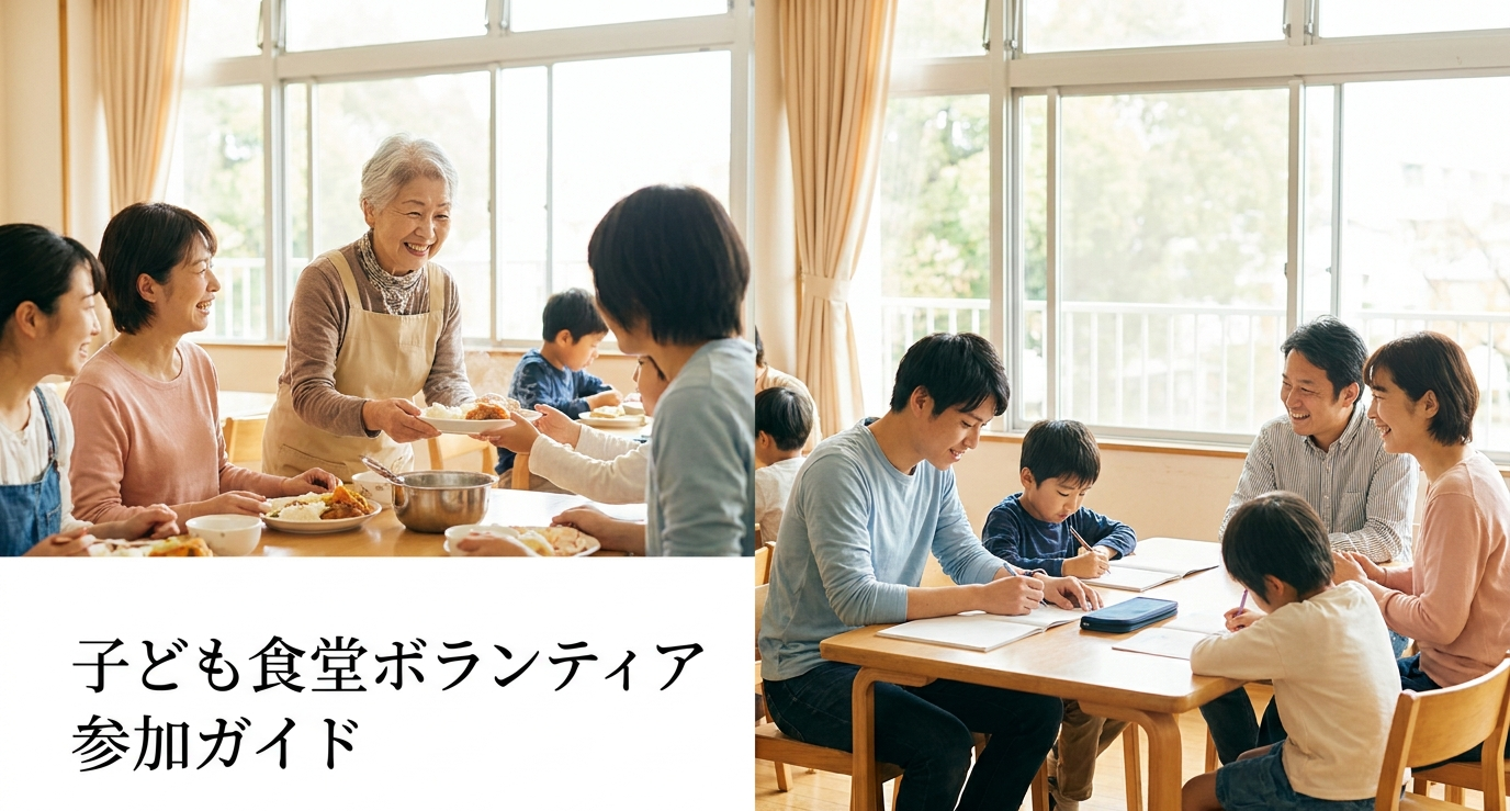 「私にもできる？」子ども食堂のボランティアに参加する前に押さえたい心構えと基本