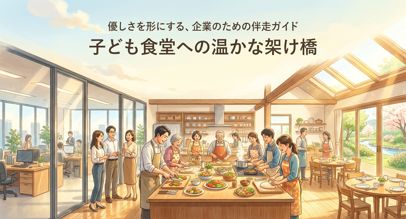 【企業向け】子ども食堂へ寄付する具体的な方法と、担当者が知っておくべき手続きの全手順