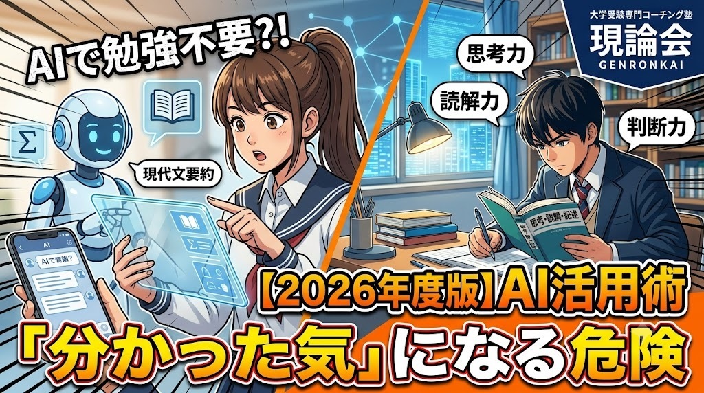 【2026年度版】AIで勉強は不要になる?高校生・受験生が今知っておくべき本当の話