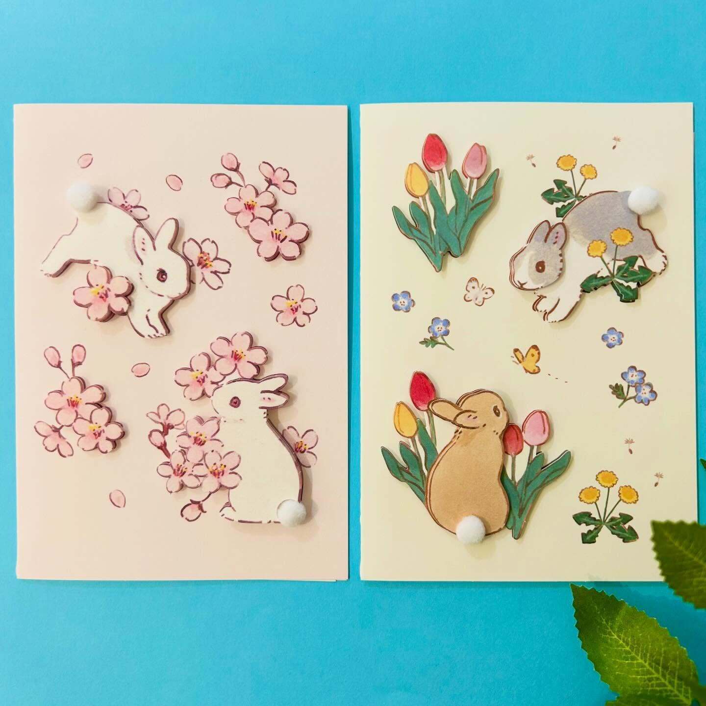 人気うさぎイラストレーター・森山しなこさんの春の新作が入荷しました🌸