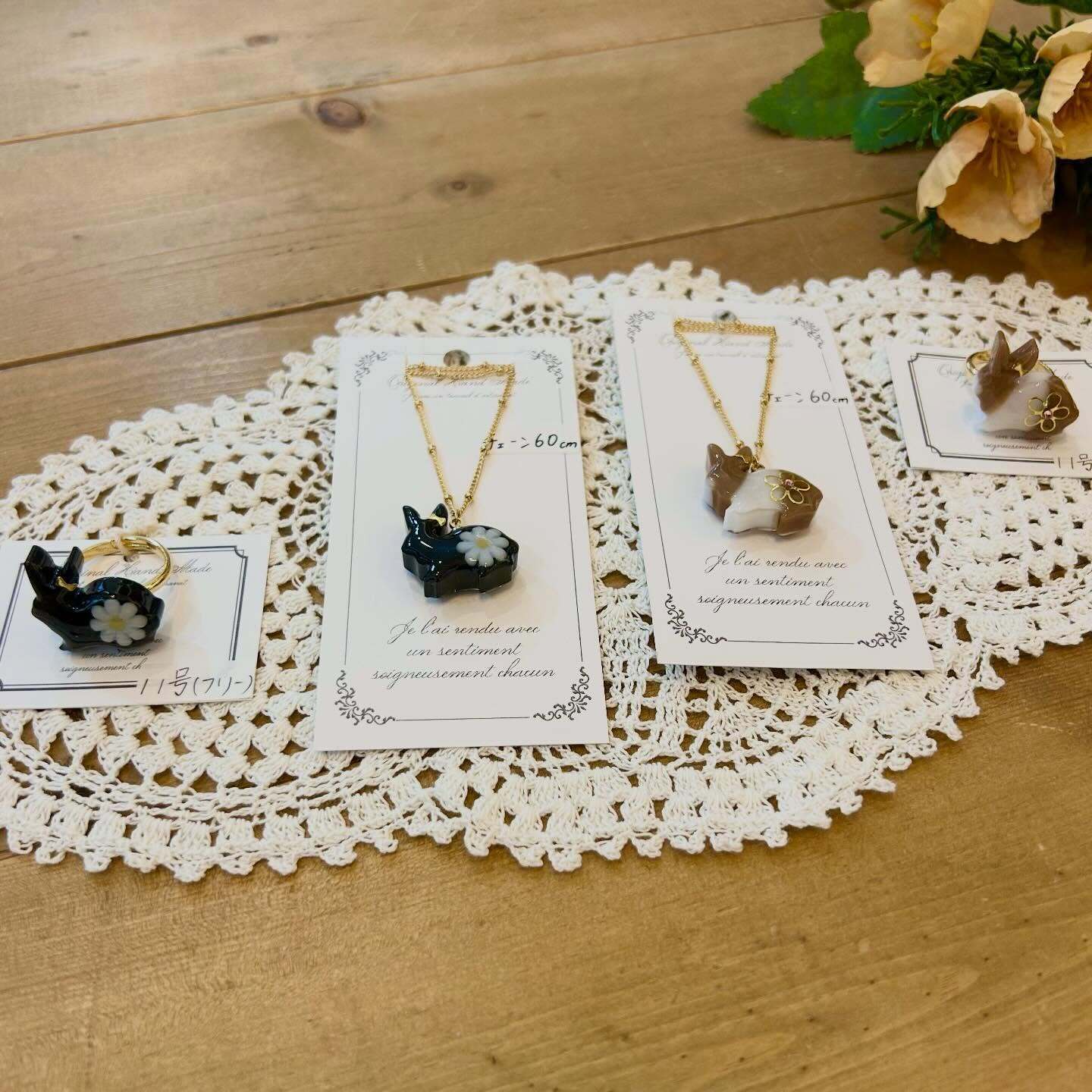 loveitさんのうさぎレジン雑貨とアクセサリー