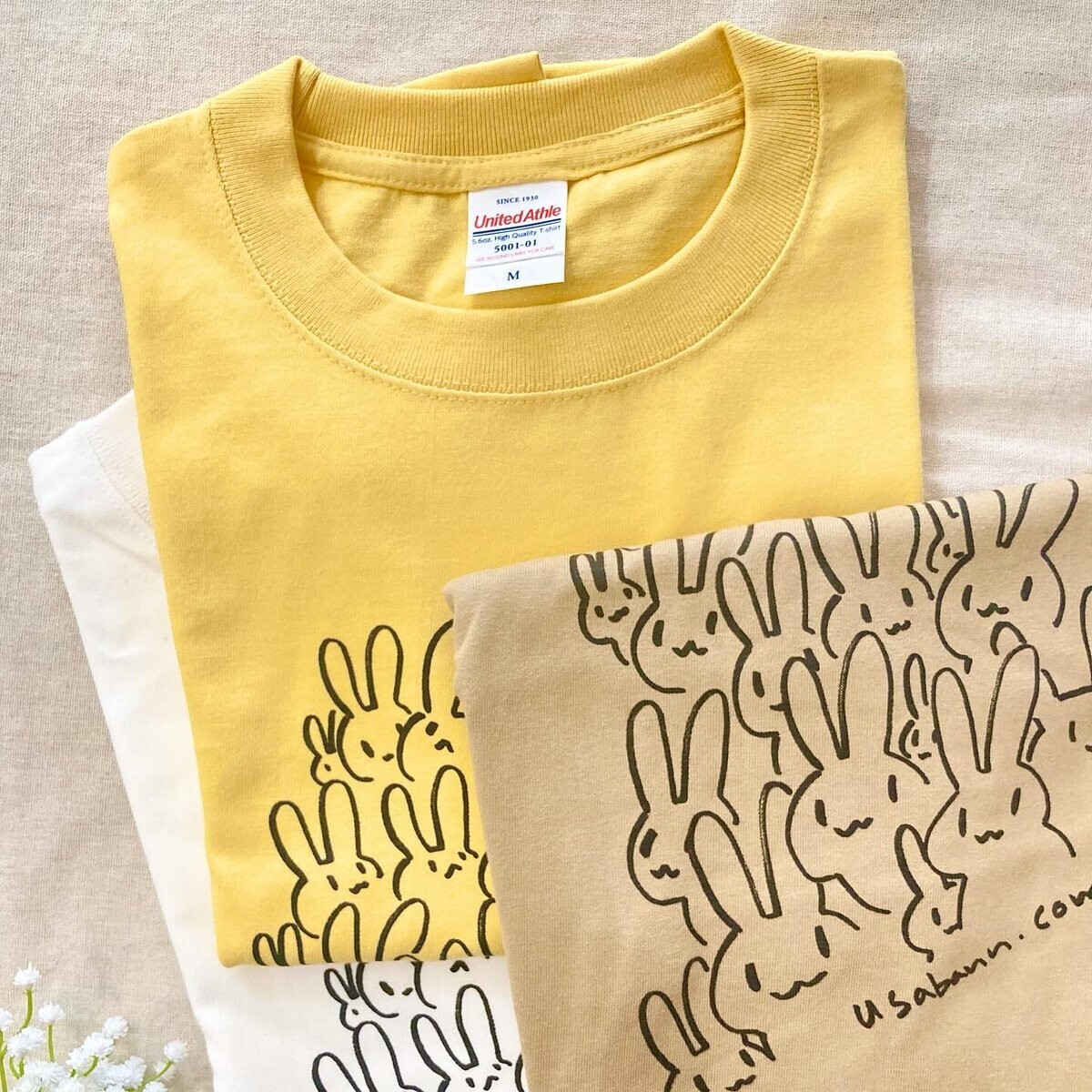 ●うさぎ番長さん Tシャツ受注会 ●その場で手描き名入れ! ウッドバーニング