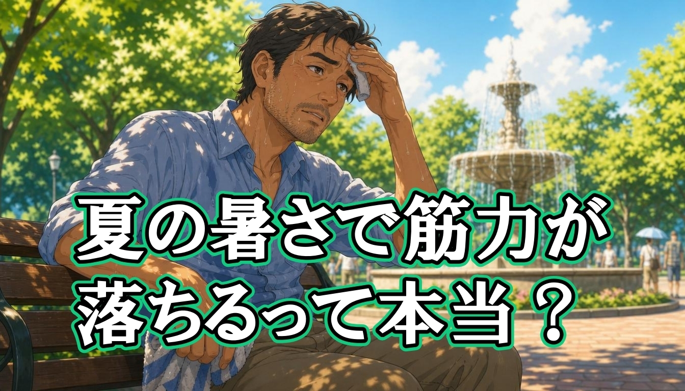 夏の暑さで筋力が落ちるって本当?