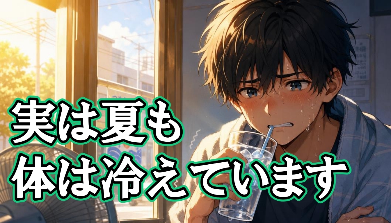 実は夏も体は冷えています