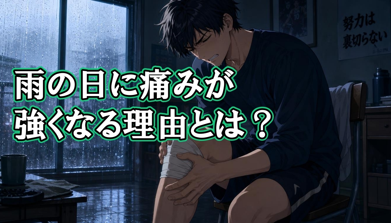 雨の日に痛みが強くなる理由とは?