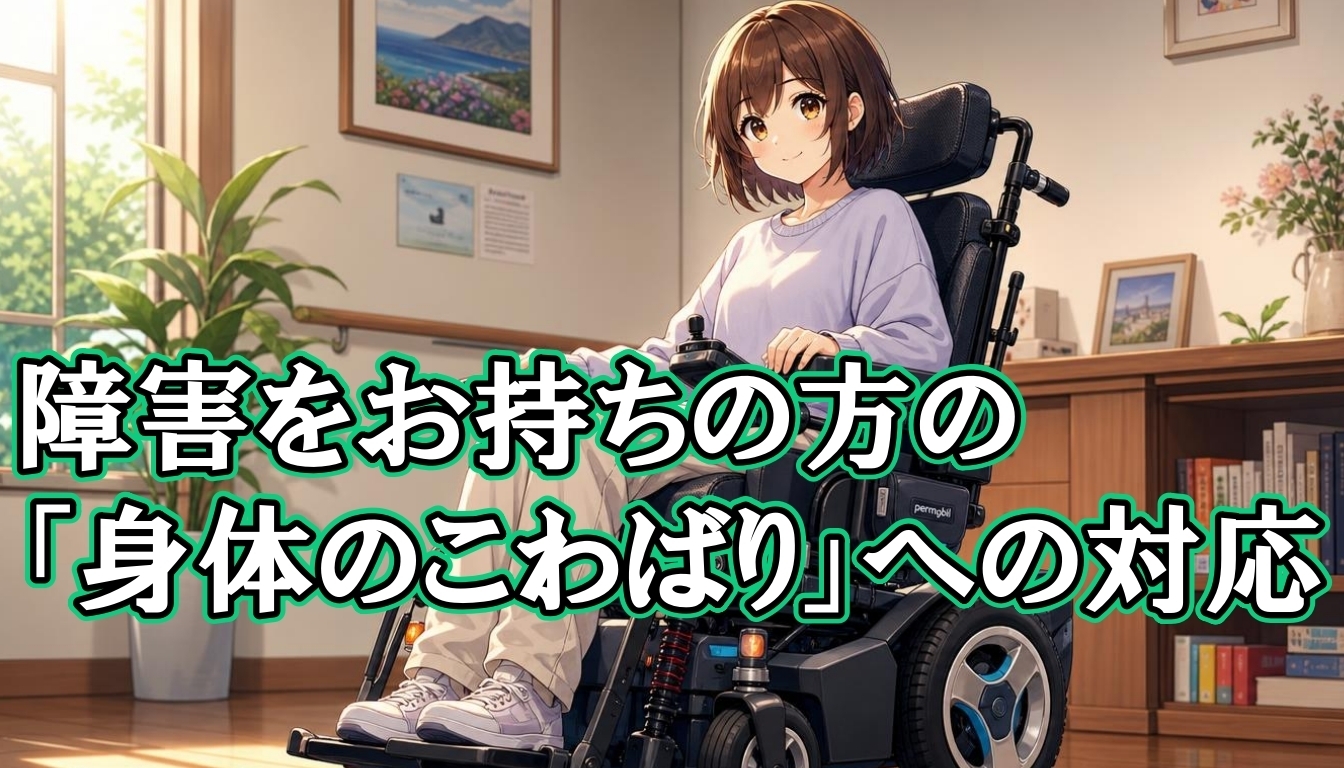 障害をお持ちの方の「身体のこわばり」への対応