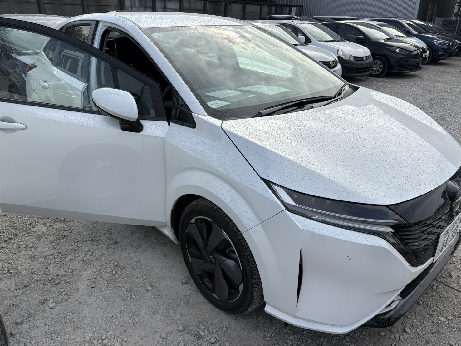 泉大津市にて 令和6年式 ニッサン ノート・オーラのスマートキーの紛失による作成のご依頼です