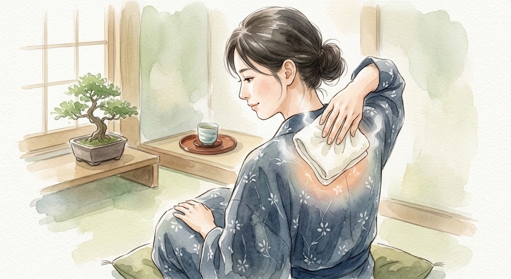 「寝たのに疲れが取れない…」自律神経と全身の陽気を呼び覚ます背中の特効穴『身柱』