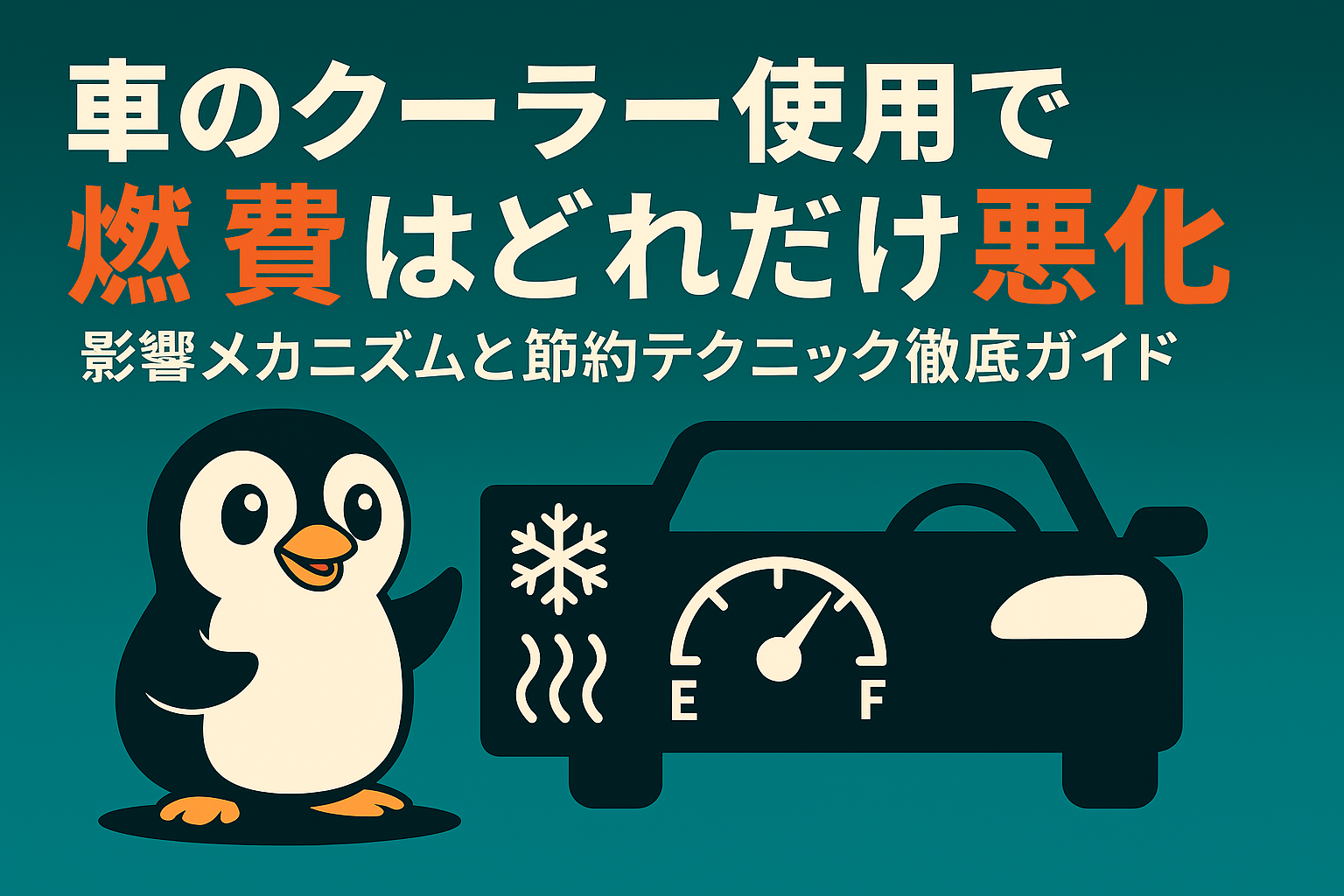 車のクーラー使用で燃費はどれだけ悪化？影響メカニズムと節約テクニック徹底ガイド