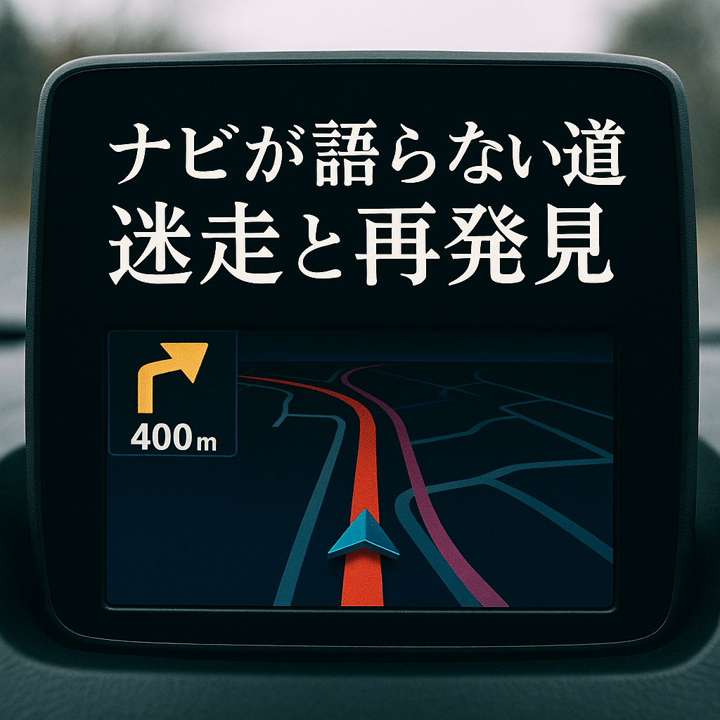 ナビが語らない道:迷走と再発見
