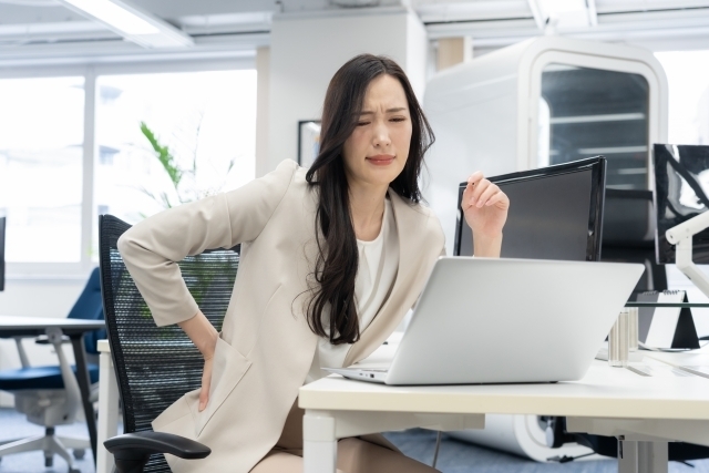 つらい腰痛は加圧トレーニングで撃退！