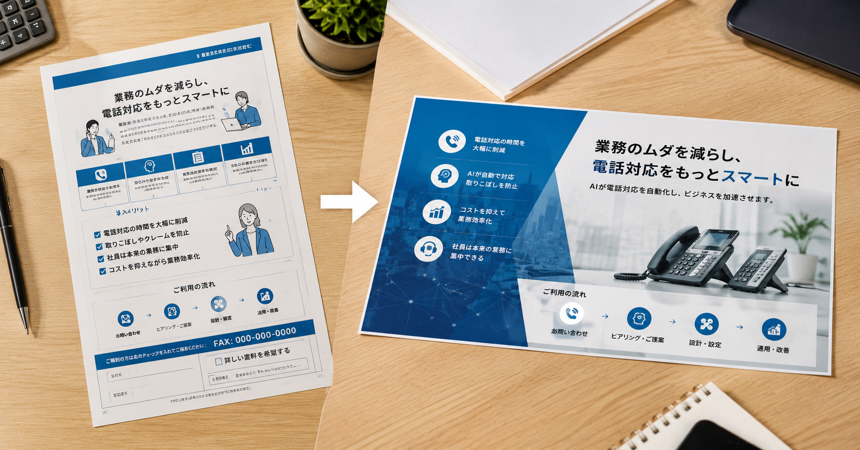 【実録①】「A4縦」から「A4横」に変えただけで、FAXDMの反応がガラリと変わった話
