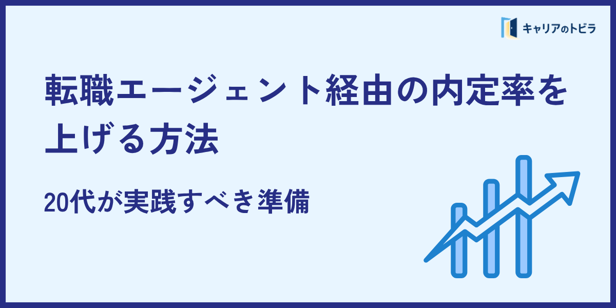 転職エージェント経由の内定率を上げる方法｜20代が実践すべき準備