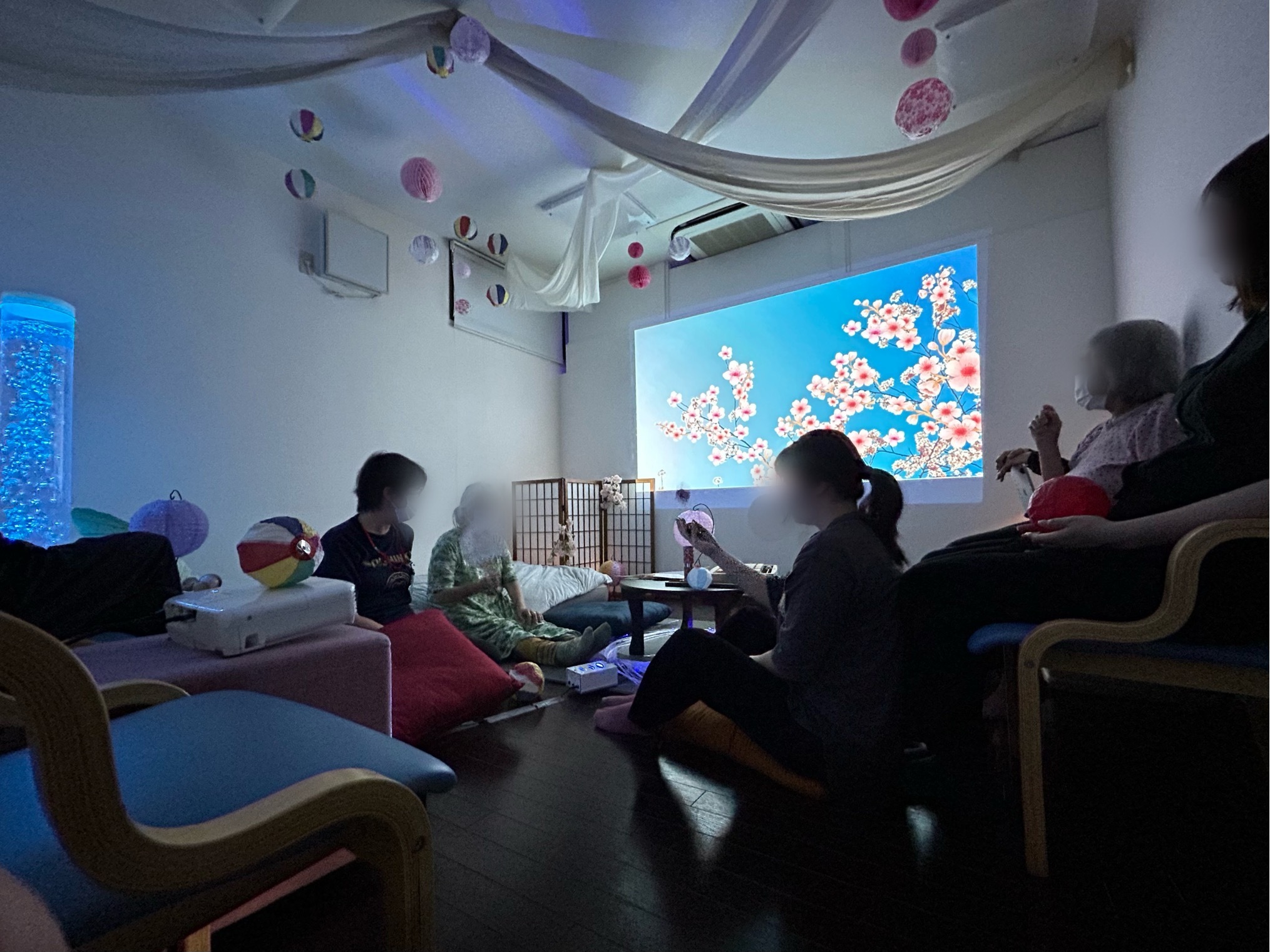 高齢者が楽しめるスヌーズレンを考えてみた！