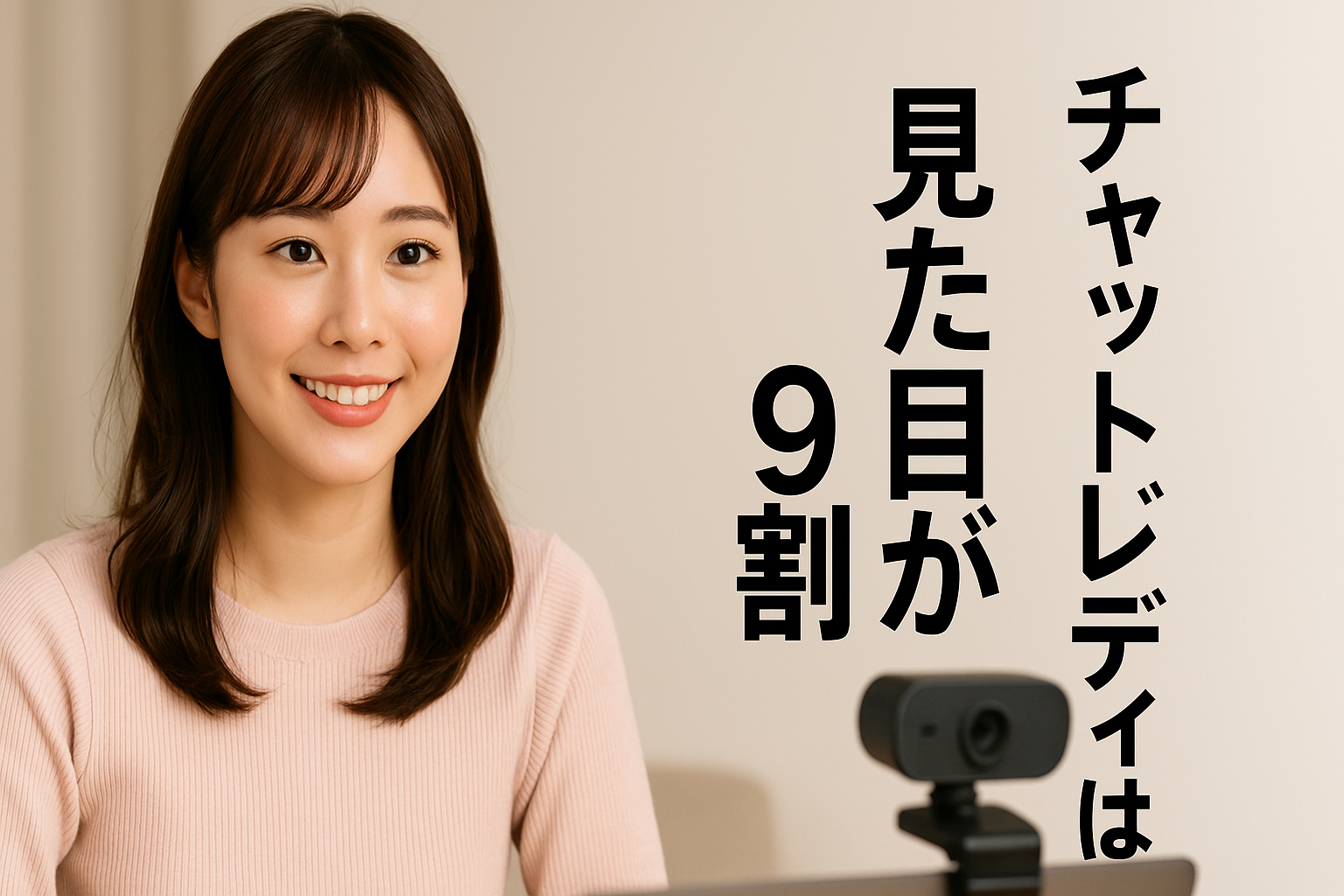 チャットレディは“見た目が9割”──第一印象で勝負が決まる理由