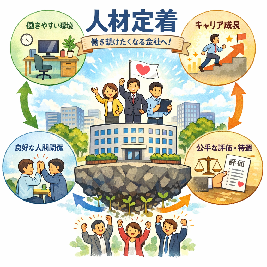 人材定着に失敗する組織の設計ミス