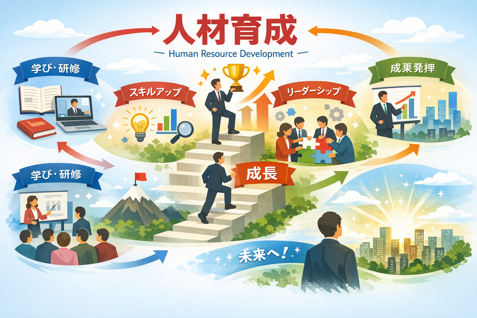 採用より育成が重要になる企業の条件