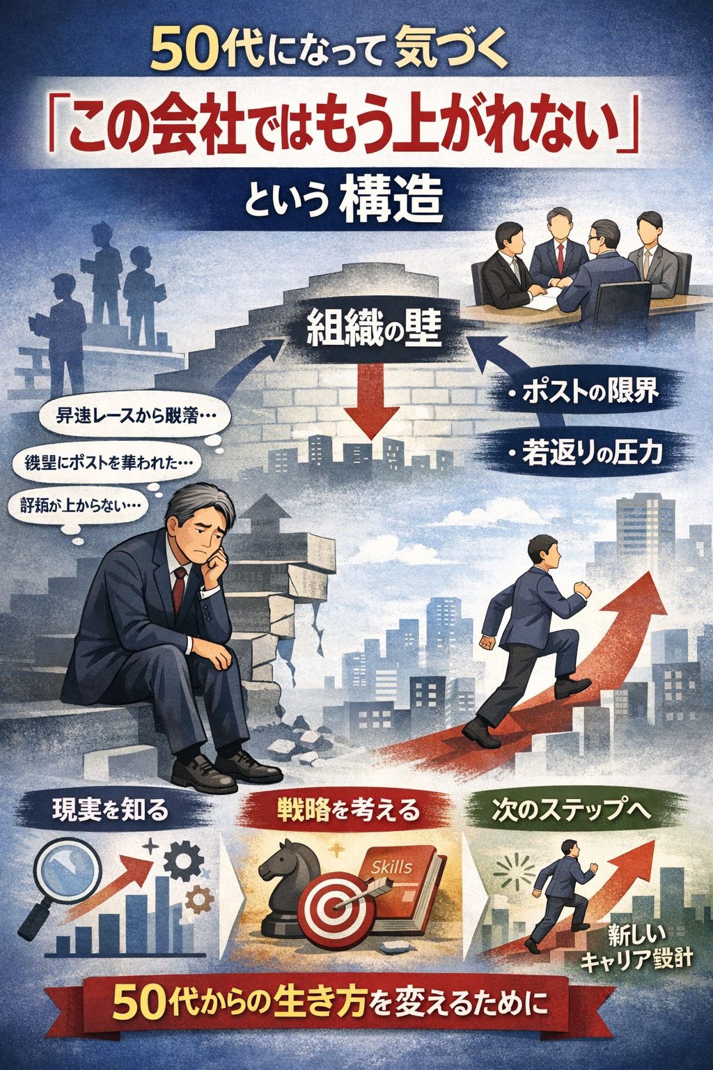 50代になって気づく「この会社ではもう上がれない」という構造