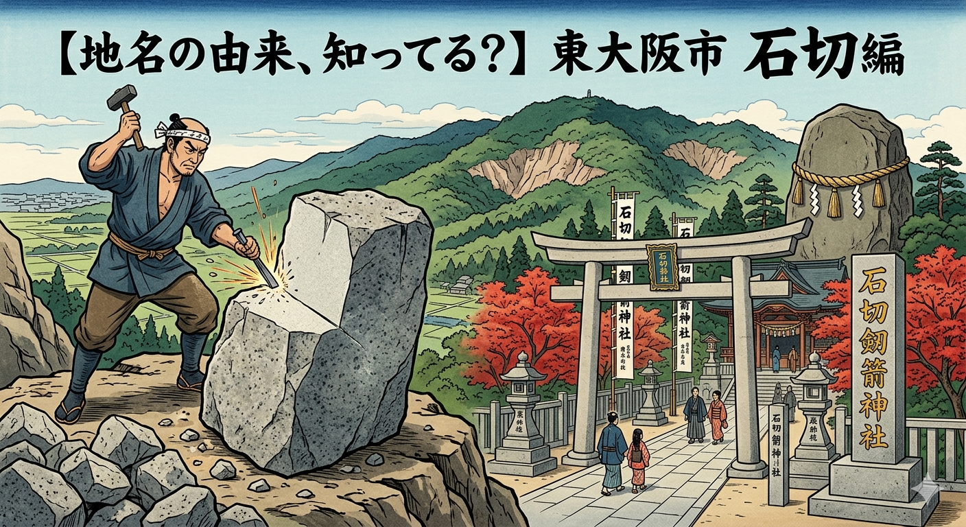 【地名の由来、知ってる？】第2回：石切編