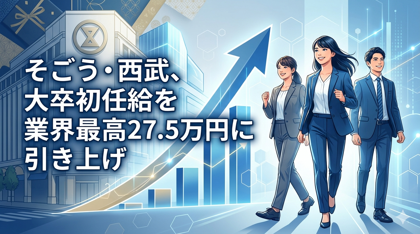 そごう・西武が初任給27.5万円へ。元社員が語る「攻め」の真意