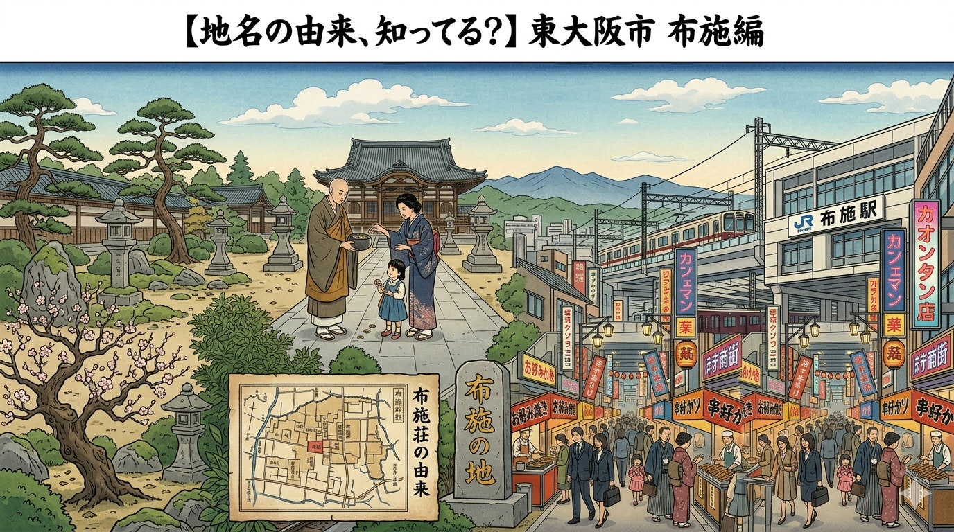 【地名の由来、知ってる?】第3回:布施編