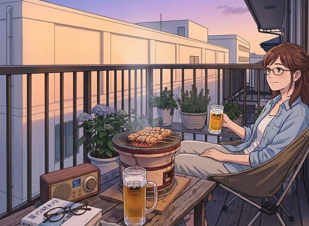 ひっそりと鶏BBQ