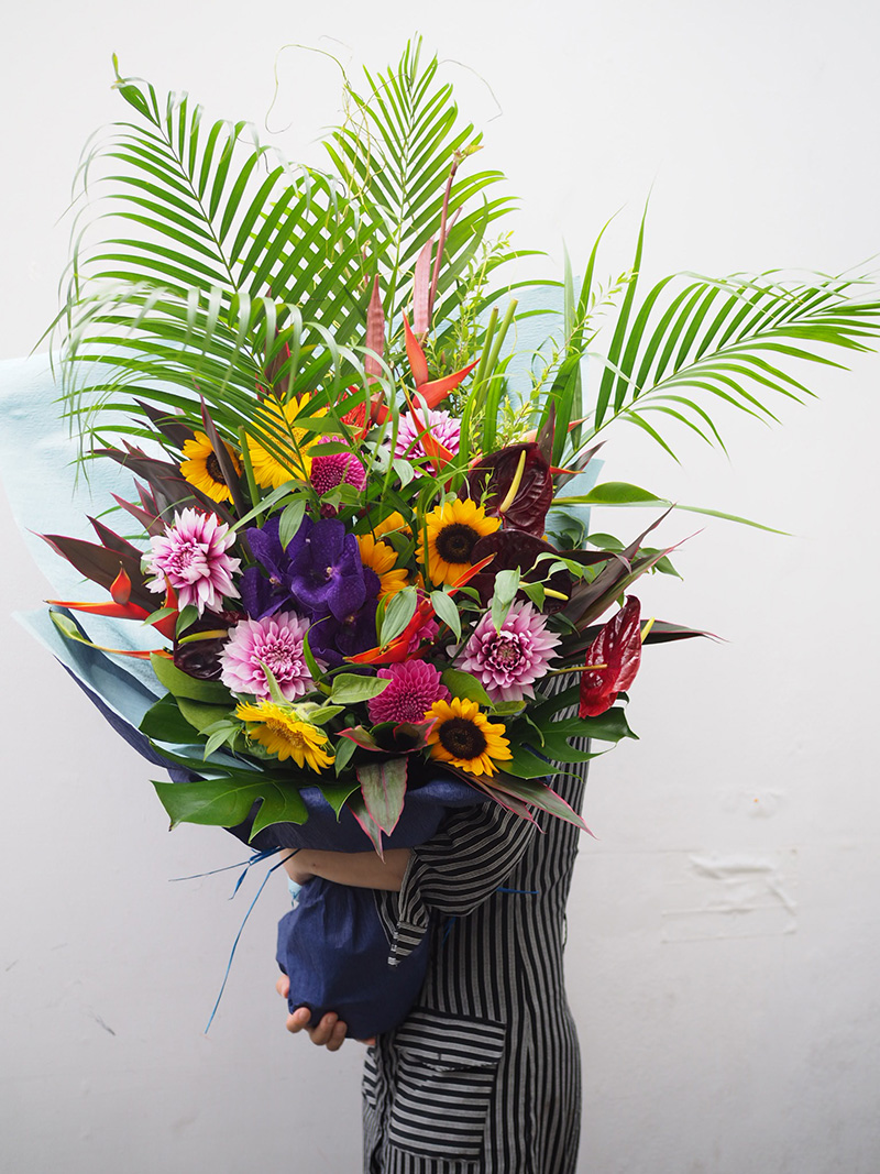 爽やかな夏のアレンジメント