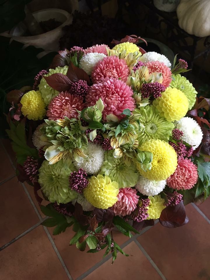 出産祝いのお花