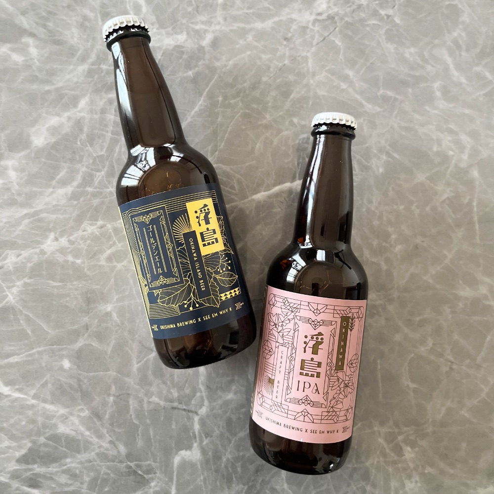 浮島クラフトビール 沖縄アールデコラベル 330ml | See Em Why K