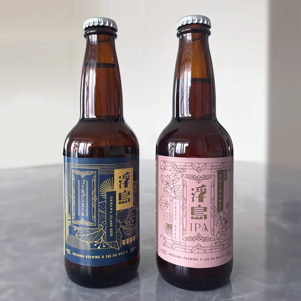 浮島クラフトビール 沖縄アールデコラベル 330ml | See Em Why K