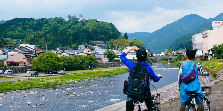 郡上八幡のルーツを辿る城下町道草サイクリングのイメージ