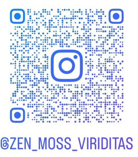 Instagram @zen_moss_viriditas のQRコード