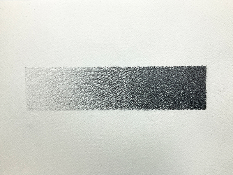 複数の硬度で描く「ロンググラデーション」