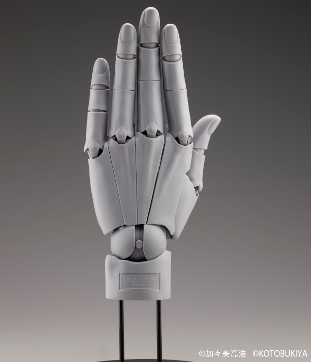 好評販売中】コトブキヤ『ハンドモデル』左手ホワイト、グレー発売 