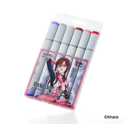エヴァンゲリオン × コピック マリ カラーセット