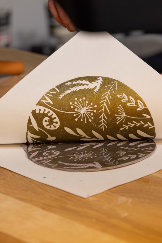 バンブー版画紙で刷った作品2